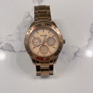 Fossil Rose Gold Watch